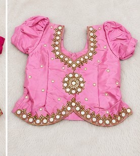 └─ Kids maggam work long blouses